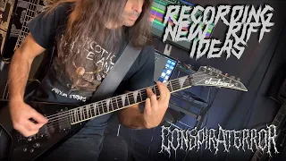 Recording New Guitar Riffs | Death Metal