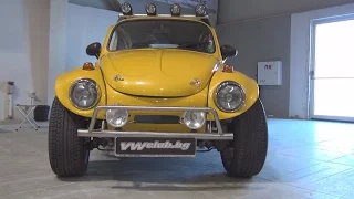 Volkswagen Beetle Baja (1970) Exterior and Interior in 3D