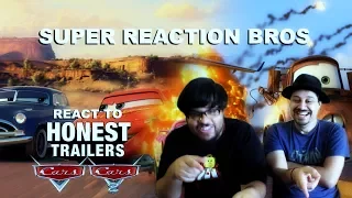 SUPER REACTION BROS REACT & REVIEW Honest Trailers - Cars & Cars 2!!!!