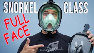 Learn to use Full Face Snorkel Mask safely