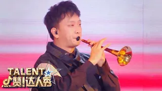 UNIQUE Modern Twist On The Suona - FINALS! | China's Got Talent 2021 中国达人秀