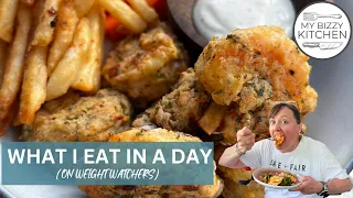 What I Eat in a Day on Weight Watchers | Weight Loss Meals | Weight Loss Over 50 | @mybizzykitchen