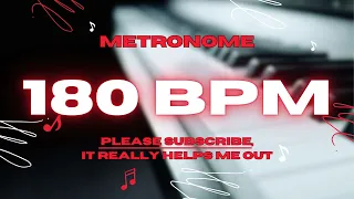 180 BPM - 1 Hour Metronome