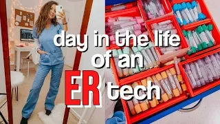 Day in the life of an ER tech | 12 hour shift