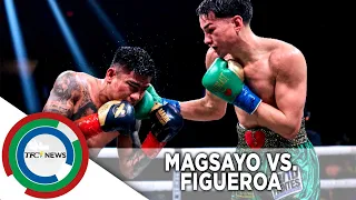 Magsayo angered over officiating in loss to Figueroa | TFC News California, USA