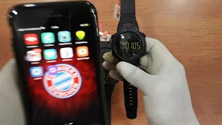 CARA SETTING JAM SKMEI 1301 SMARTWATCH