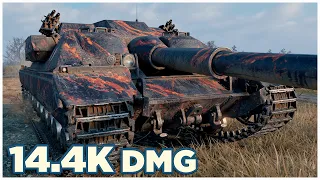 FV217 Badger • 14.4K DMG 6 KILLS • WoT Gameplay