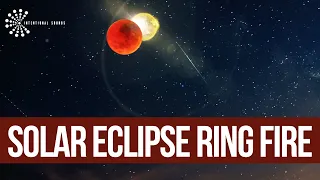 Solar  Eclipse I Ring Of Fire  Meditation 2021 | Anillo de Fuego: Eclipse Solar 2021 en el mundo