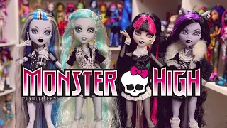 Monster High Reel Drama Dolls Unboxing! (Frankie Stein, Draculaura, Clawdeen Wolf, Lagoona Blue!)