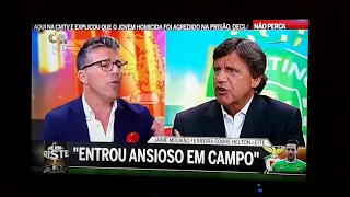 Calado em gritaria histérica CMTV