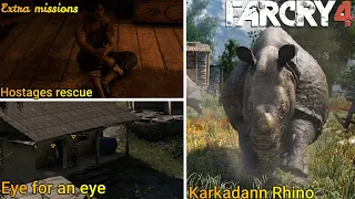 Far Cry 4 Walkthrough Gameplay Hostages rescue, Hunting tigers, Assassination& 3more[EXTRA MISSIONS]