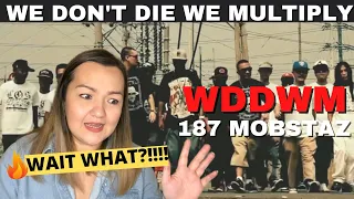 187 MOBSTAZ - We Don't Die We Multiply (WDDWM) Official Music Video | *FIRST TIME REACTION*