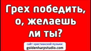 Грех победить, о, желаешь ли ты | Петр Бальжик и группа