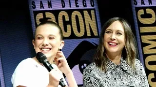 "Godzilla" Movie - Panel SDCC - Millie Bobby Brown and Vera Farmiga