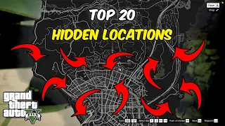 TOP 20 Secret Hidden Locations & Places 😱 in GTA 5 Rockstar Doesn’t Want You To Know