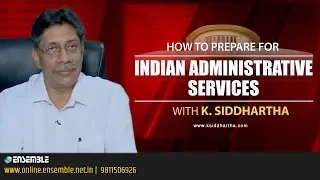 Preparation of Civil Services Preliminary Examination K. Siddhartha
