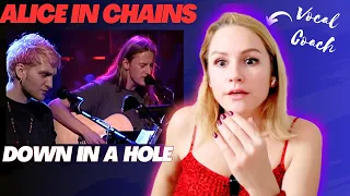 Alice In Chains  "Down in a Hole" (MTV Unplugged) |  First Time hearing! |  Vocal Analysis