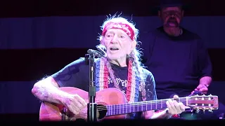 Willie Nelson live "I Thought About You Lord" with son Micah leading, Mesa, AZ, April 19, 2023