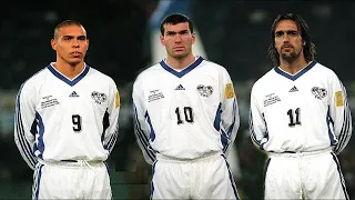 Zidane vs Italia (1998.12.16) French Commentary / Italia 1998 vs World Stars