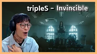 "어딘가 모르게 어질한 뮤비" tripleS(트리플에스) EVOLution - Invincible(인빈시블) 리액션