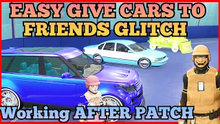 EASY GIVE CARS TO FRIENDS GLITCH GTA5 UNRELEASED CAR FACILITY GCTF GTA V CAR DUPE
