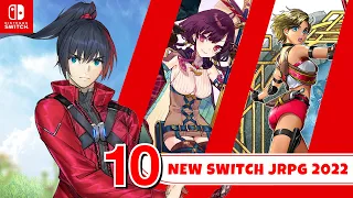 Top 10 NEW Nintendo Switch JRPG Games You Should Play in 2022