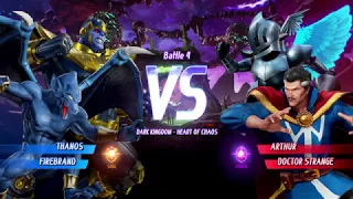 MARVEL VS. CAPCOM: INFINITE Thanos,Firebrand Gameplay In Arcade Mode