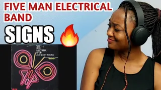 🎵 Five Man Electrical Band - Signs | Reaction