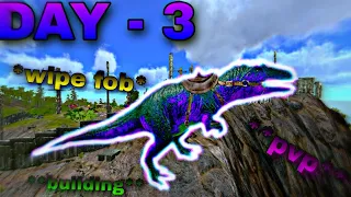 【ARK MOBILE 】-FRESH START-PVP ENEMY-DAY-3(WIPE ENEMY FOB)#ark #arkmobile #arkmobilepvp #pvp#yt #pvp