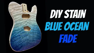 DIY STAIN - BLUE OCEAN FADE - DIVE RIGHT IN