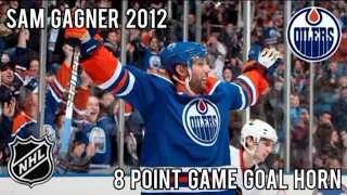 Sam Gagner 2012 8 Point Game Goal Horn