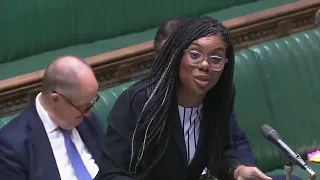 Speaker Lindsay Hoyle Hoyle explodes in rage at Kemi Badenoch in House of Commons