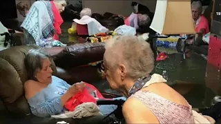 Startling Image of Flooded Texas Nursing Home Prompts Rescue | NBC Nightly News