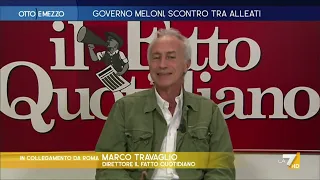 Ucraina, Marco Travaglio: "In Italia abbiamo addirittura quelli che vogliono organizzare le ...