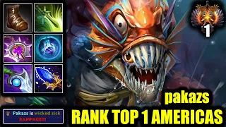 🔥 RANK TOP 1 AMERICAS - RAMPAGE SLARK - Pakazs - Dota 2 Pro Game Highlights