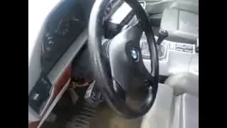 Bmw e34 memory seat and steering colomn e31 at work