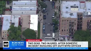 2 dead, 2 treated after officer-involved shooting in the Bronx