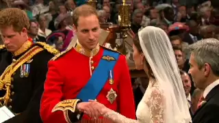 VIDEO: Kate and William Exchange Vows