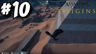 Assassin's Creed Origins Gameplay Walkthrough Part 10 - Exploring the EPIC Pyramids!