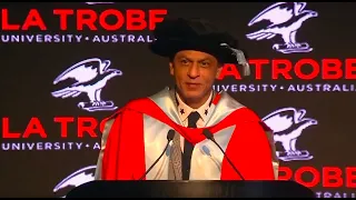 Shah Rukh Khan speech at La Trobe University Aug 9 2019