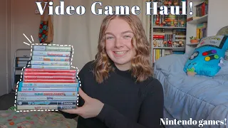 Nintendo Games Haul! | Switch, 3DS, DS, Wii U, Wii, Gamecube