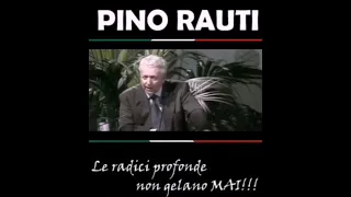 Pino Rauti: "Le radici profonde non gelano mai" Viva il Movimento Sociale Italiano (Fiuggi 1995)