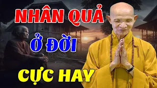 Luật Nhân Quả Nghiệp Báo Luân Hồi Không Ai Tránh khỏi Nghe Giác Ngộ Đời An Vui  - HT Thích Giác Hạnh