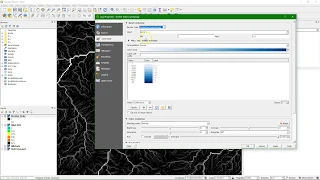 Stream and catchment delineation in QGIS 3