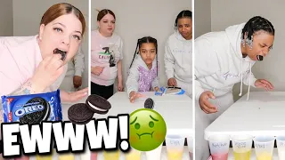 OREO ROLL ROULETTE CHALLENGE!! 🤮 *DISGUSTING*