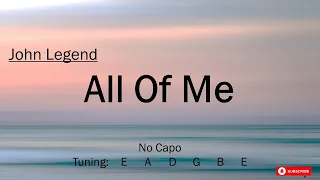 All of Me - John Legend | Chords and Lyrics