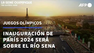 La ceremonia de inauguración de los Juegos Olímpicos de París-2024 se realizará en el Sena | AFP