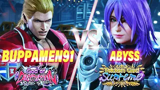 Tekken 8 STEVE FOX (buppamen91) VS ALISA (ABYSS) - Ranked Matches High Level