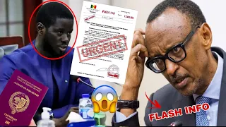 URGENT⛔️ Paul kagame Annonce Une Surprise Pour Bassirou diomaye faye‥😱😱