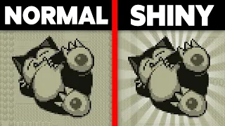 How I found a Shiny Pokemon in a game with NO COLOR | (Pokemon Red)